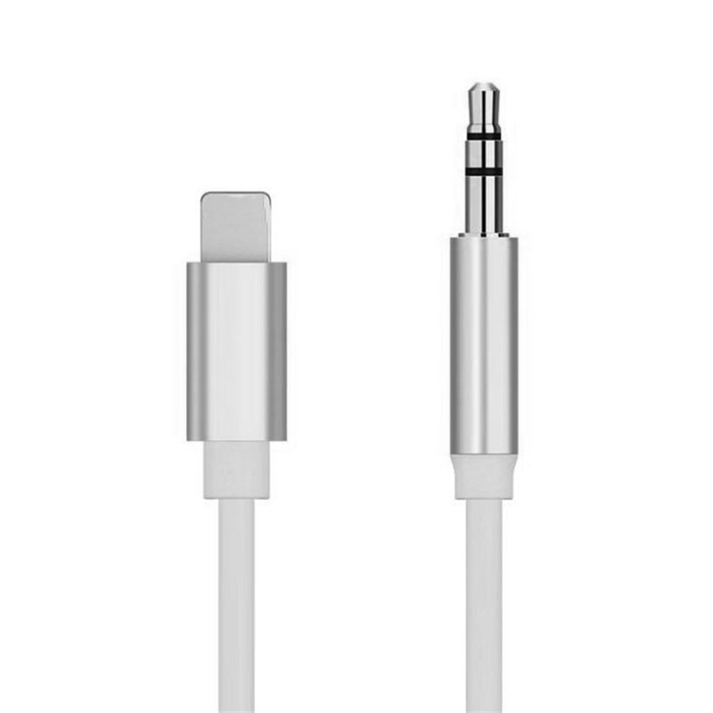 Dây cáp âm thanh chuyển đổi 8Pin sang 3.5mm cho iPhone X/XR/7/8 gắn loa xe hơi U13