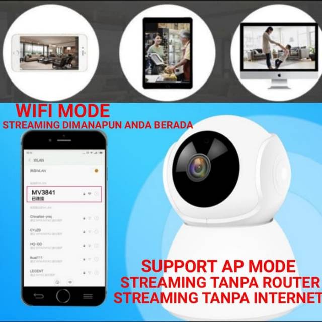 Camera Ip Wifi Không Dây Mini V380 Pro 2mp Fullhd 1080p Hình Người Tuyết Cho Xiaomi Cctv Xiaofang Yi Dome Killer