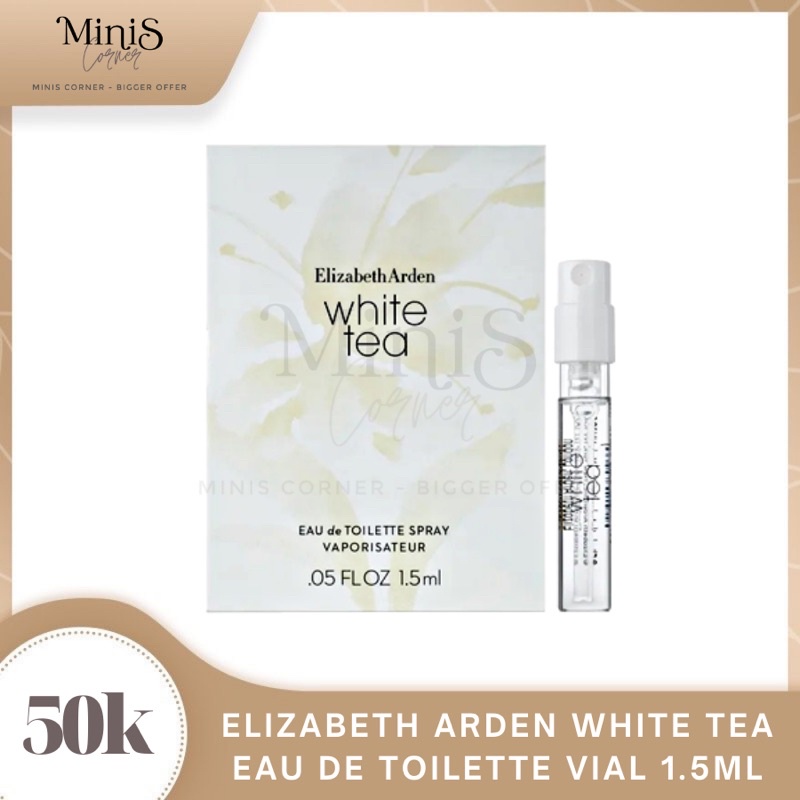 Vial nước hoa ELIZABETH ARDEN White Tea EDT Eau De Toilette 1.5mL