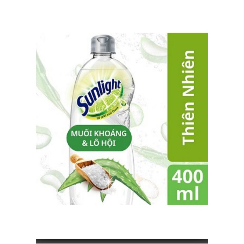 Nước rửa chén Sunlight thiên nhiên 400ml