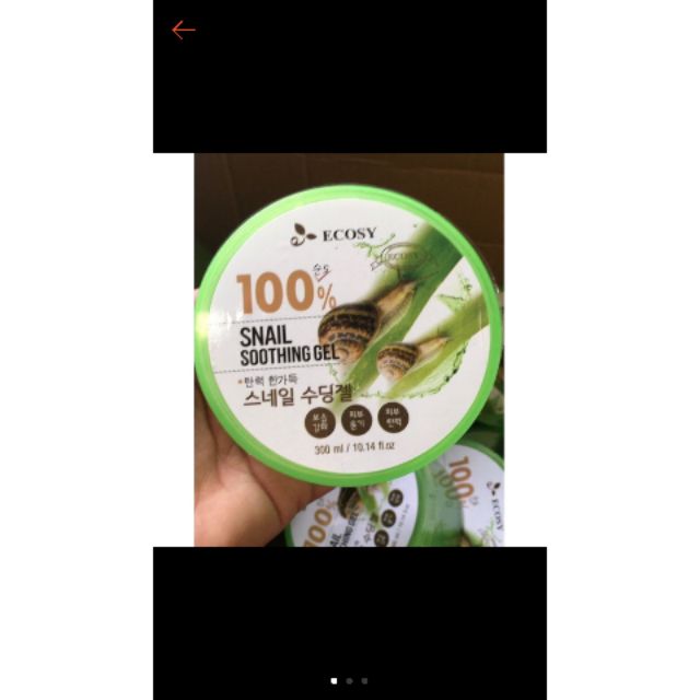 Gel nha đam 100% ốc sên ecosy