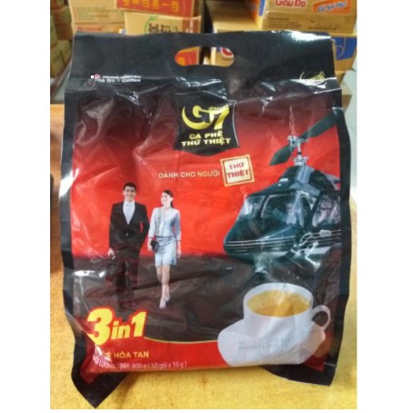 Cà phê G7 bịch 50 gói x 16g.