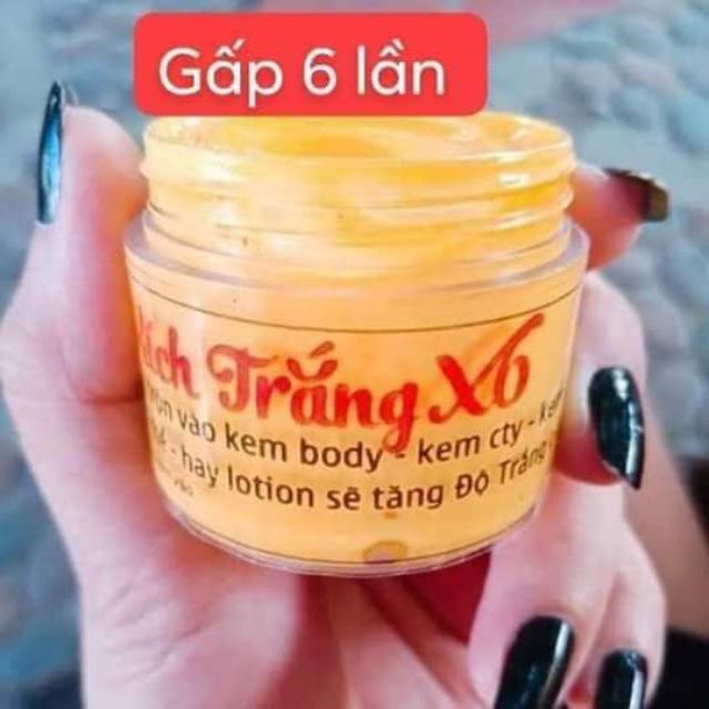 KEM BODY_VIP + KÍCH_TRẮNG X6