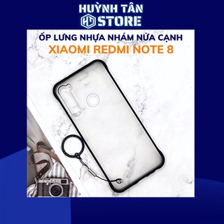 Ốp lưng redmi note 8 nửa cạnh lưng nhám chống bám vân tay bảo vệ camera phụ kiện điện thoại huỳnh tân store