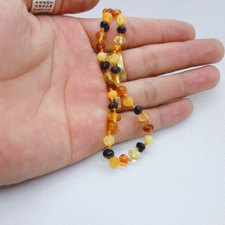Vòng hổ phách cho bé - jedo HPVC01