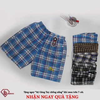 COMBO 5 Quần short nam Caro - Quần đùi nam mặc nhà VN.01