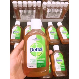 (QUÀ TẶNG KÈM)Dung dịch sát khuẩn Dettol 250ml