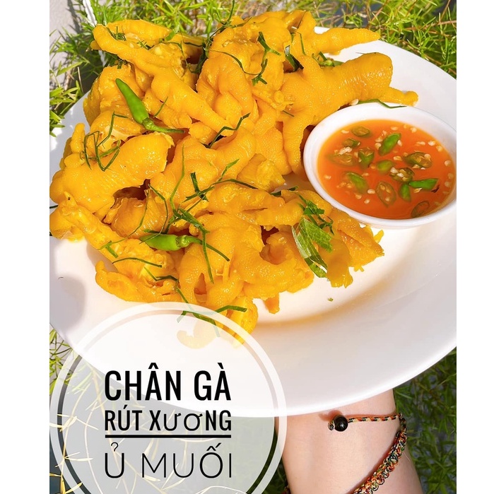 Chân Gà Rút Xương Ủ Muối 500g/vỉ (giao hỏa tốc 30p - 2H TPHCM)