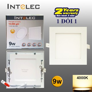 Đèn Led Âm Trần Vuông INTELEC 9w Ánh Sáng Trung Tính (4000K)