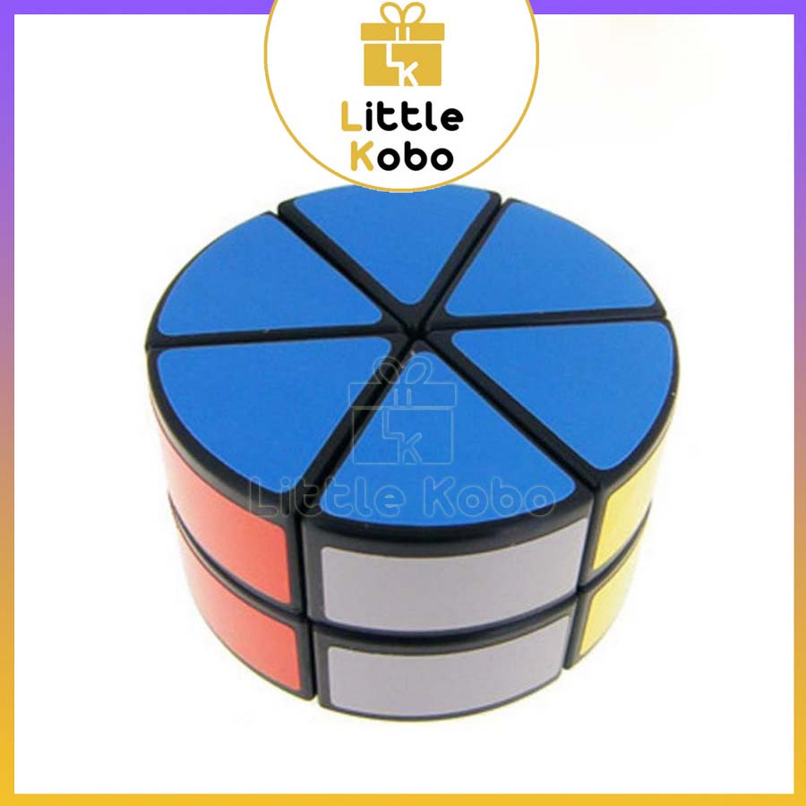 Rubik Biến Thể DianSheng 2-Layer Cheese Wheel Cube 2-Layer Cylinder Cube