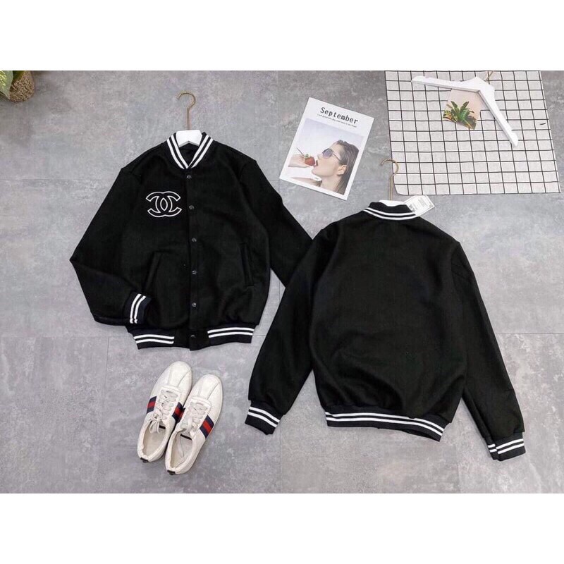 [ Mã FAGREEN55 giảm 10% tối đa 30K đơn 99K] Áo bomber dạ thêu cá tính HANA102 | BigBuy360 - bigbuy360.vn