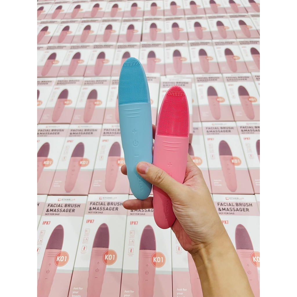 Máy Rửa Mặt Massage 5 Chế độ Kyung Lab Rung Siêu Âm 8000 lần/phút