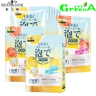 Mặt nạ sủi bọt thải độc tinh chất hoa bia SexyLook Bubble Mask giữ ẩm dưỡng trắng hàng Đài Loan cao cấp