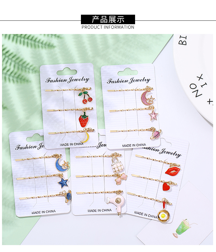 Kẹp tóc xinh xắn nhiều kiểu dáng dễ phối phong cách Hàn Quốc cho nữ