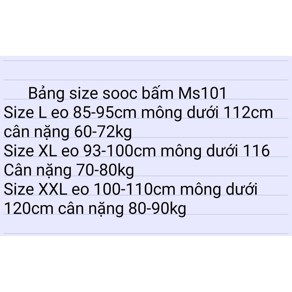 (GIÁ SỈ)Quần Sooc/Quần Đùi BIGSIZE 4 Cúc Gọn Eo -Hàng Bán Shop 60-90KG