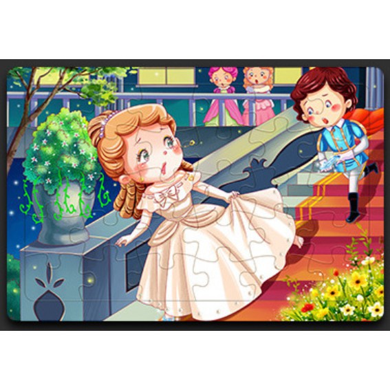 Đồ chơi tranh ghép hình 30 miếng gỗ puzzle - Bộ ghép hình - Đồ chơi xếp hình