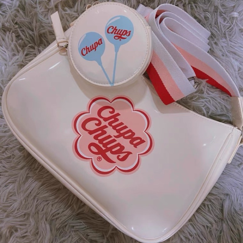 Túi đeo chéo dây xích kẹp nách Chupa Chups | BigBuy360 - bigbuy360.vn