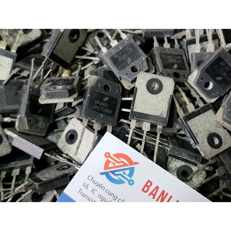 G40N60 G40N60UFD 40N60 IGBT 40A/600V TO-3P tháo máy chân ZIN