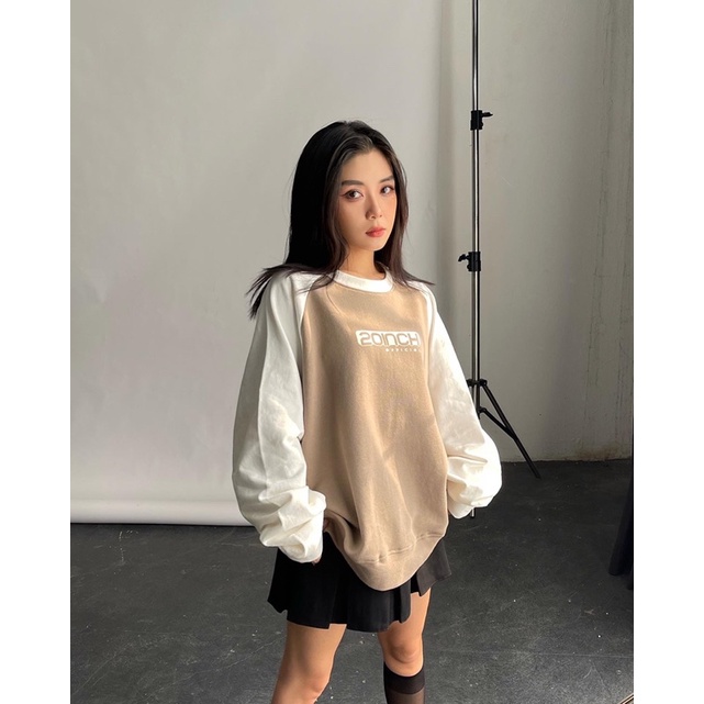 SWEATER LOGO TAY PHỐI