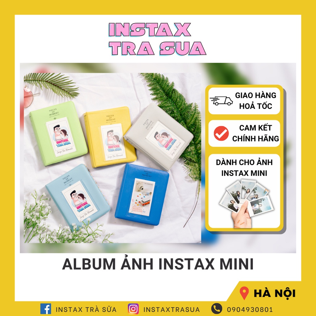 ALBUM INSTAX MINI (65 ảnh) - BASIC PASTEL ALBUM