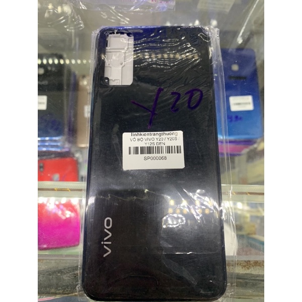 Bộ Vỏ Vivo Y20 / Y20s / Y12S Full Zin dùng chung ( gồm lưng. xương. phím bấm. kinh camera)