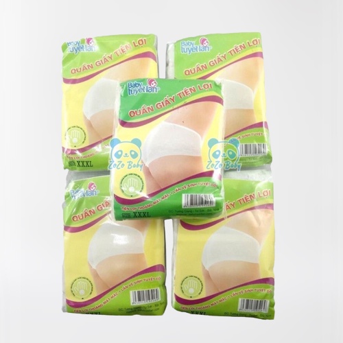 Túi 5c quần lót giấy dùng 1 lần cho mẹ sau sinh