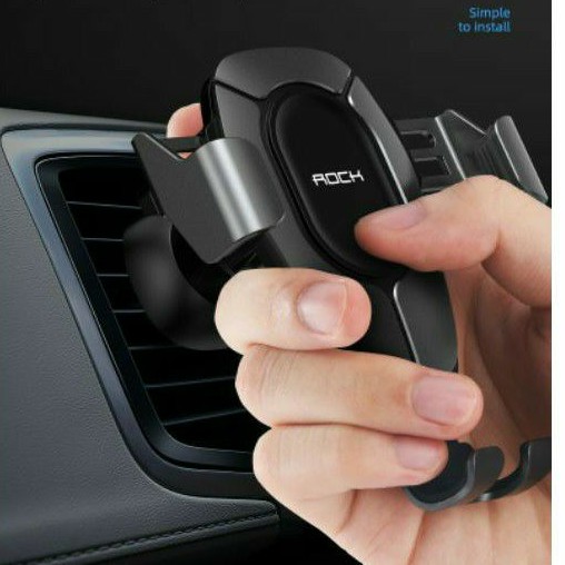 Giá đỡ Rock kẹp điện thoại cửa gió oto xe hơi Gravity air Vent car mount Pro chính hãng