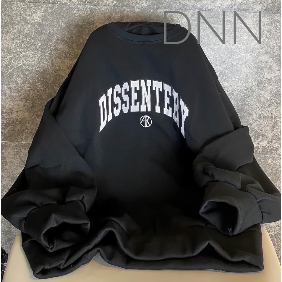 Áo nỉ nữ cổ tròn tay dài fom rộng chất nỉ dày dặn | BigBuy360 - bigbuy360.vn