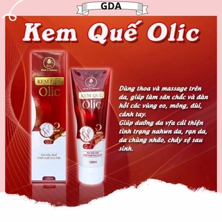 Kem tan mỡ olic - đánh tan mỡ thừa bụng, mông, đùi, cánh tay 100ml