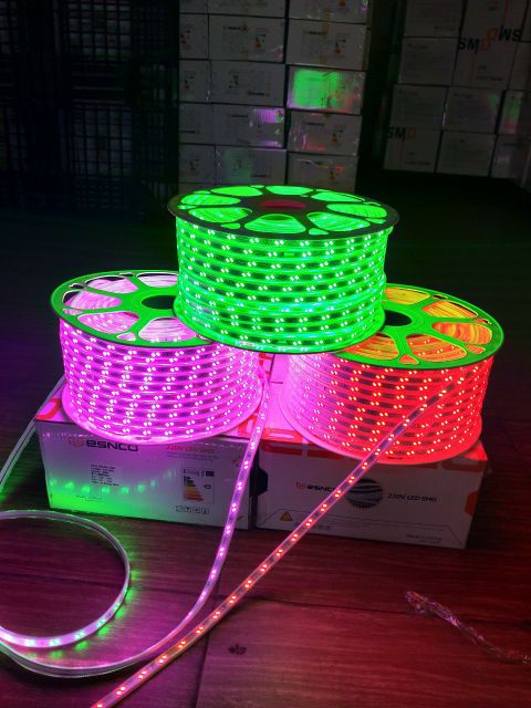 LED DÂY 2835 ánh sáng: vàng, trắng, hồng, xanh dương, xanh lá, đỏ