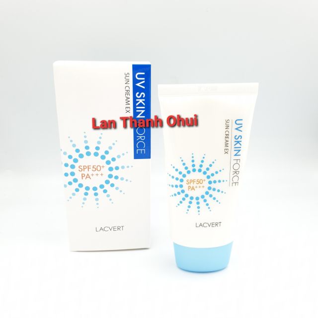 Kem chống nắng Lacvert UV Skin Force Sun Cream SPF 50  50ml