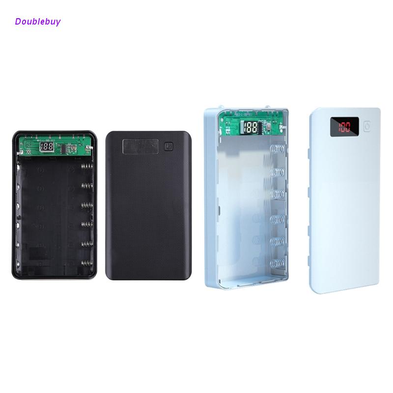 Vỏ Pin Sạc Dự Phòng A6 DIY 6x18650 Không Dùng Pin