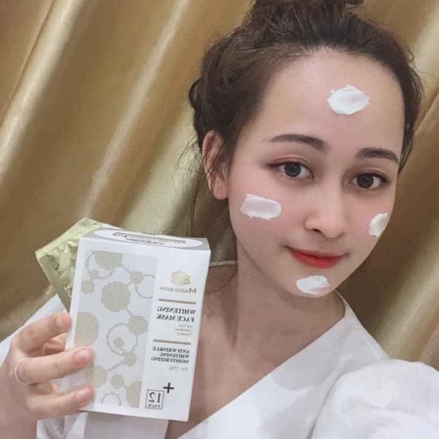 MẶT NẠ TRẮNG DA CẤY PHẤN TƯƠI MAGIC SKIN
