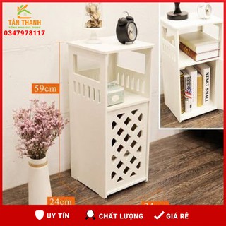 [HOT DEAL] Kệ gỗ để sách đầu giường đa năng mẫu mới 2020