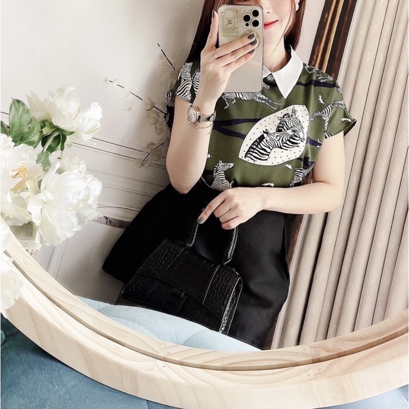 Áo kiểu bigsize G19 công sở hay đi chơi đều hợp thời trang - GEM Fashion