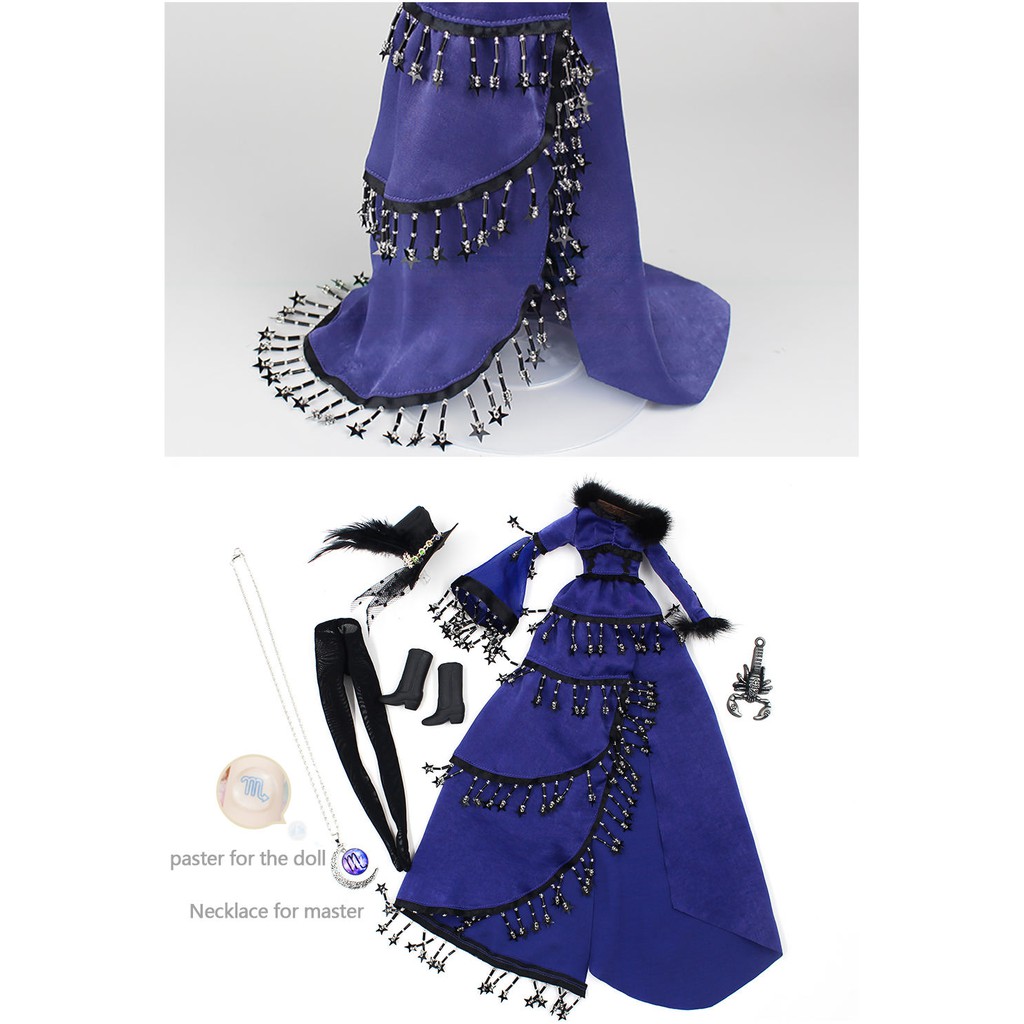 Búp Bê Khớp Cầu 12 Cung Hoàng Đạo ICY Fortune Days Mystery Magic Girl 12 Constellation Series Doll