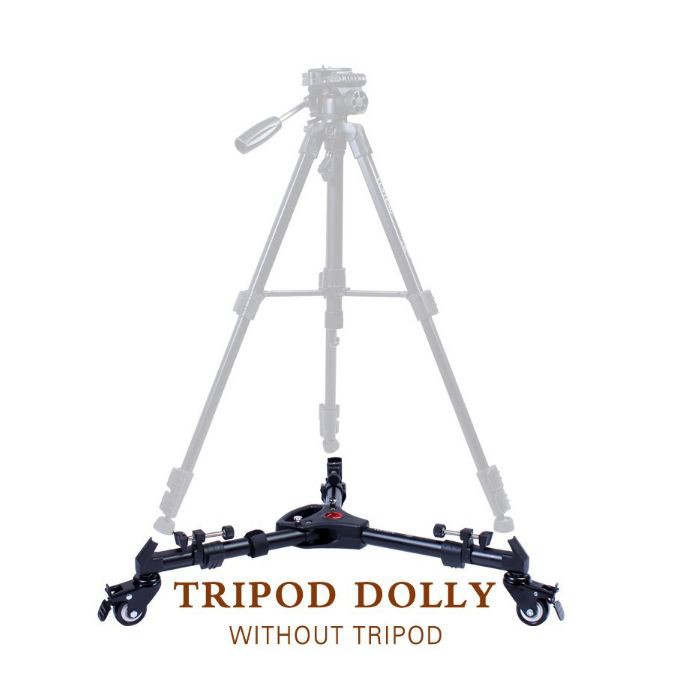 Dolly Tripod bánh xe trượt chân máy Yunteng 900