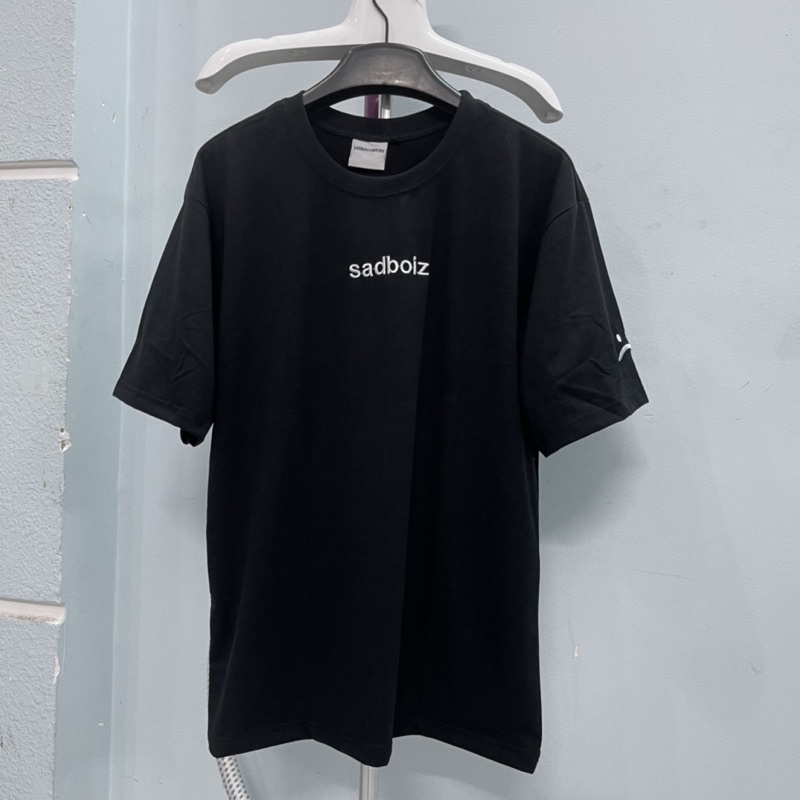 Áo thun sad boiz signature hình thêu mặt cười nam nữ full KUN SHOP | BigBuy360 - bigbuy360.vn