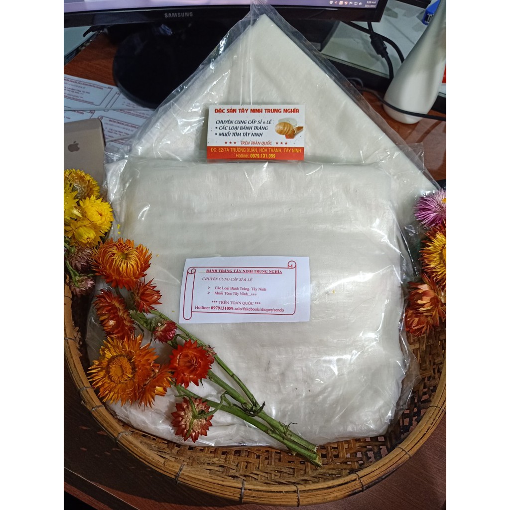 [500g] Bánh Tráng Vuông phƠi Sương TRUNG NGHĨA | BigBuy360 - bigbuy360.vn