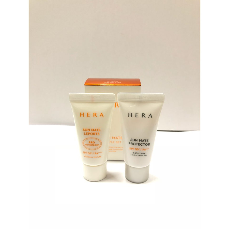 Bộ Kit Kem Chống Nắng Hera Sun Mate Simple Set SPF50+ PA+++