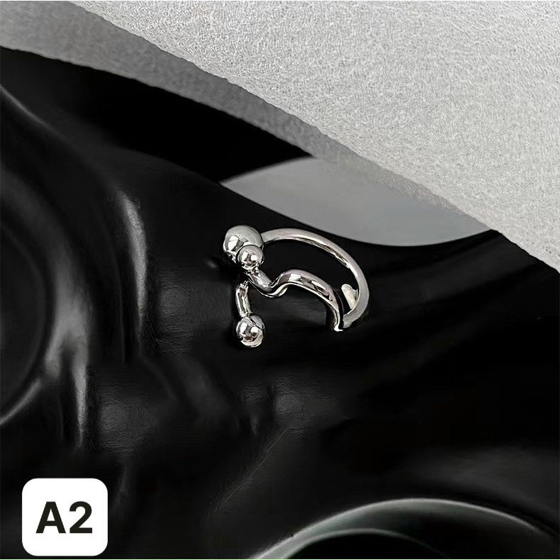 Nhẫn thời trang nam , nữ cực ngầu phong cách HTI444 ( Điều chỉnh size )