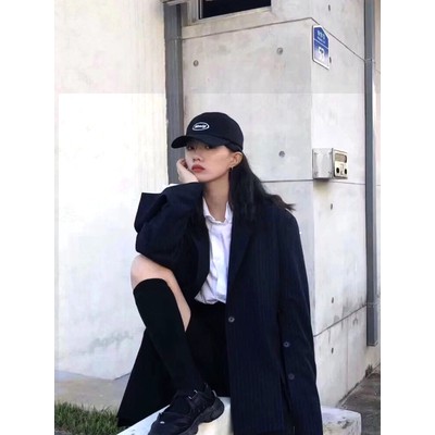 MMLG Korean brand 87mm letter embroidery fashion simple baseball cap