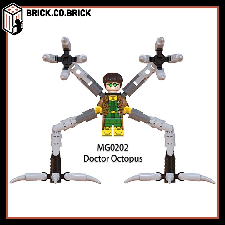 Đồ Chơi Lắp Ráp Siêu Anh Hùng Tiến Sĩ Bạch Tuộc Super Heroes Doctor Octopus MG0201