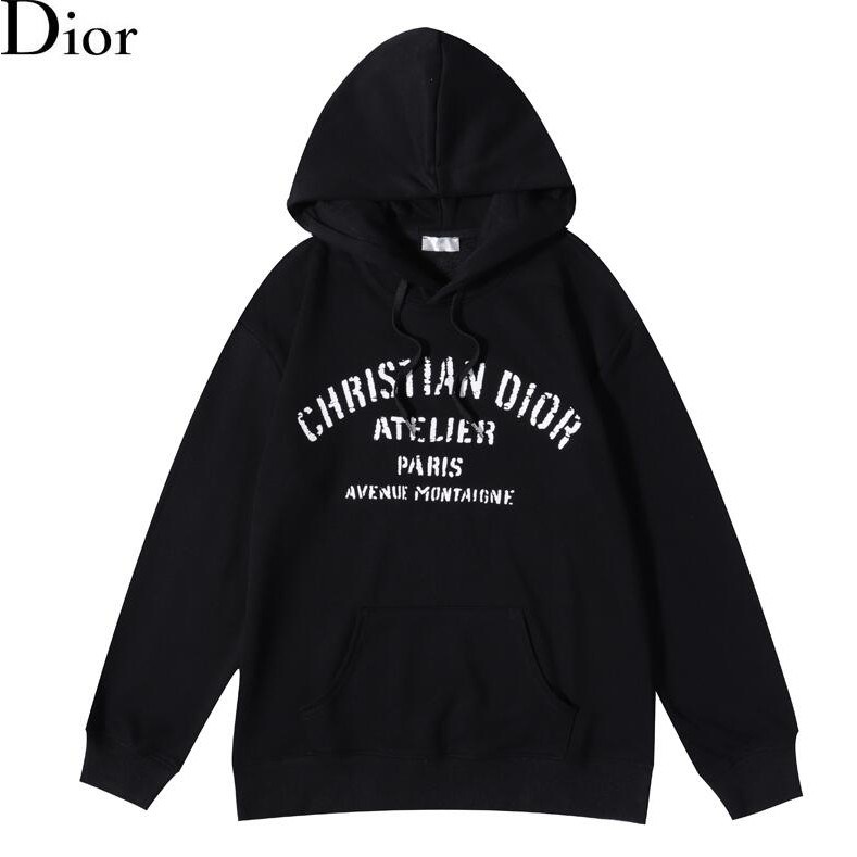Dior Áo Hoodie Chất Liệu Cotton In Hình Thời Trang Dành Cho Cả Nam Và Nữ