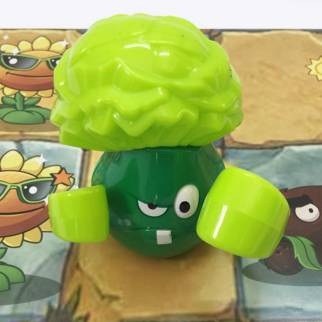 BỘ ĐỒ CHƠI HOA QUẢ NỔI GIẬN ĐẠI CHIẾN PLANTS VS ZOMBIES CHƠI ĐỘI NHÓM VUI NHỘN (HỘP XANH LÁ 167)