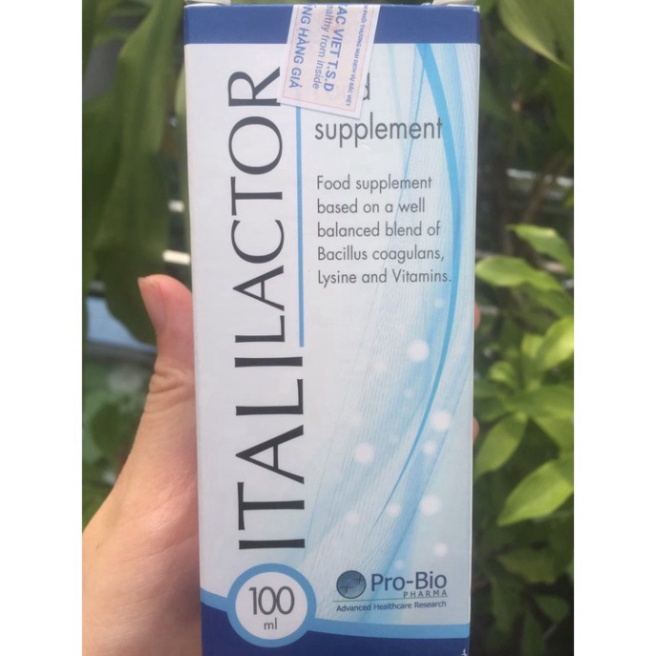 Men Vi sinh ItaliLactor - Bổ sung vi khuẩn có ích, cân bằng vệ sinh đường ruột cho bé