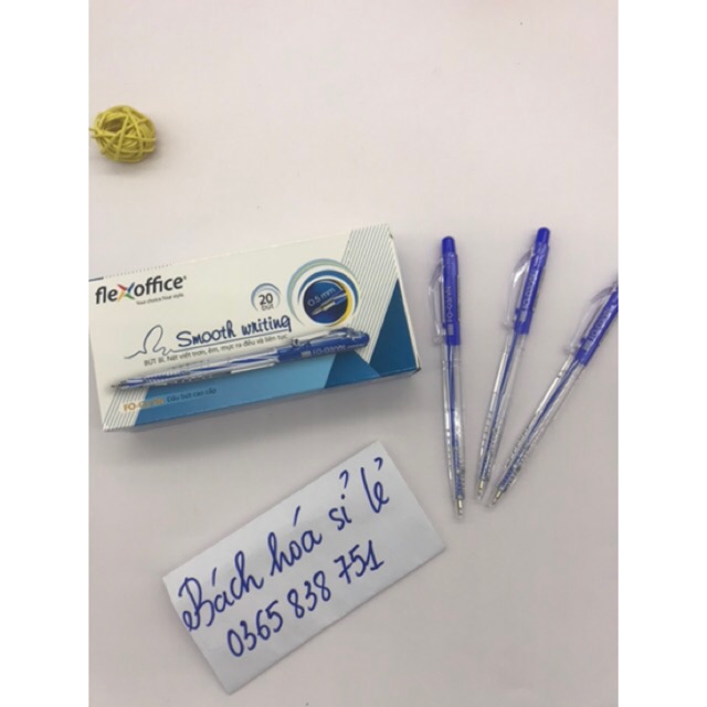 [Siêu Sale] Hộp 20 Cây Viết bi bấm TL, FO-03/VN Mực Đều Nét Nhỏ