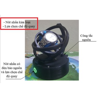 Hộp lắc đồng hồ cơ (winder watch )