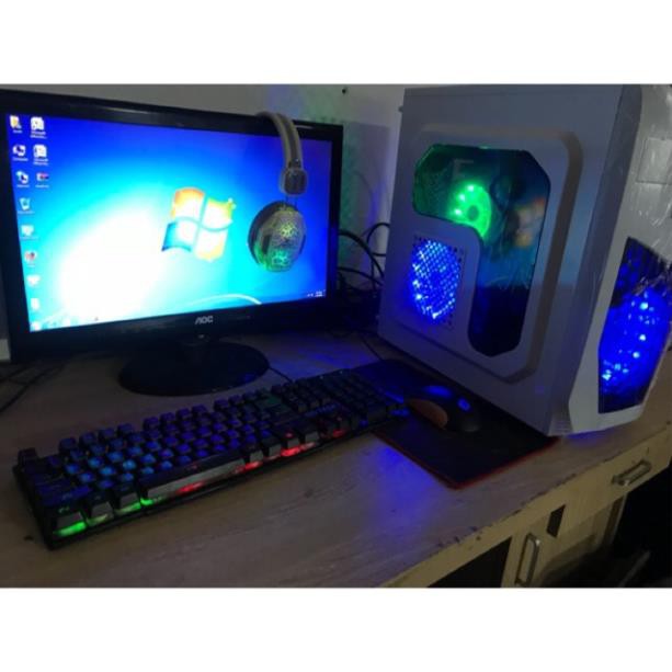 Bộ máy tính H81 Màn 22 icnh led , livestream lol..fifa, gta,autocard, photoshop | BigBuy360 - bigbuy360.vn