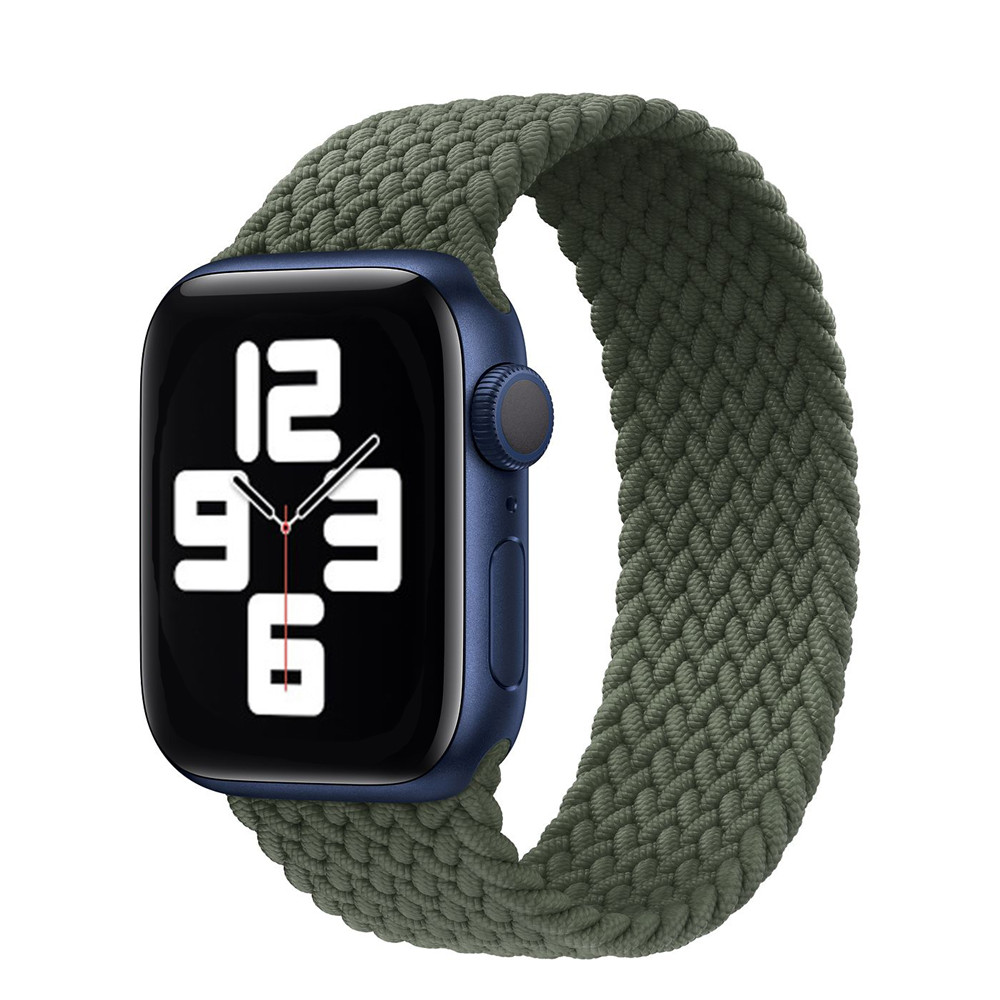 Solo loop strap For Apple watch band 38mm Watch series se 5 4 3 42mm Elastic belt bracelet Apple watch 6 band 44mm 40mm